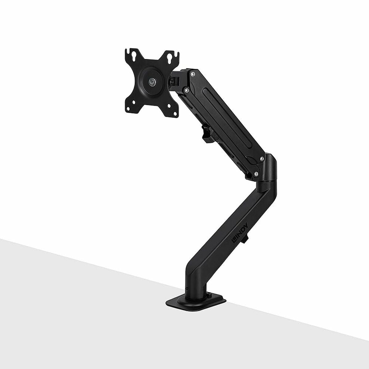 LINDY Single Mount Desktop Gas Spring Arm - Black
