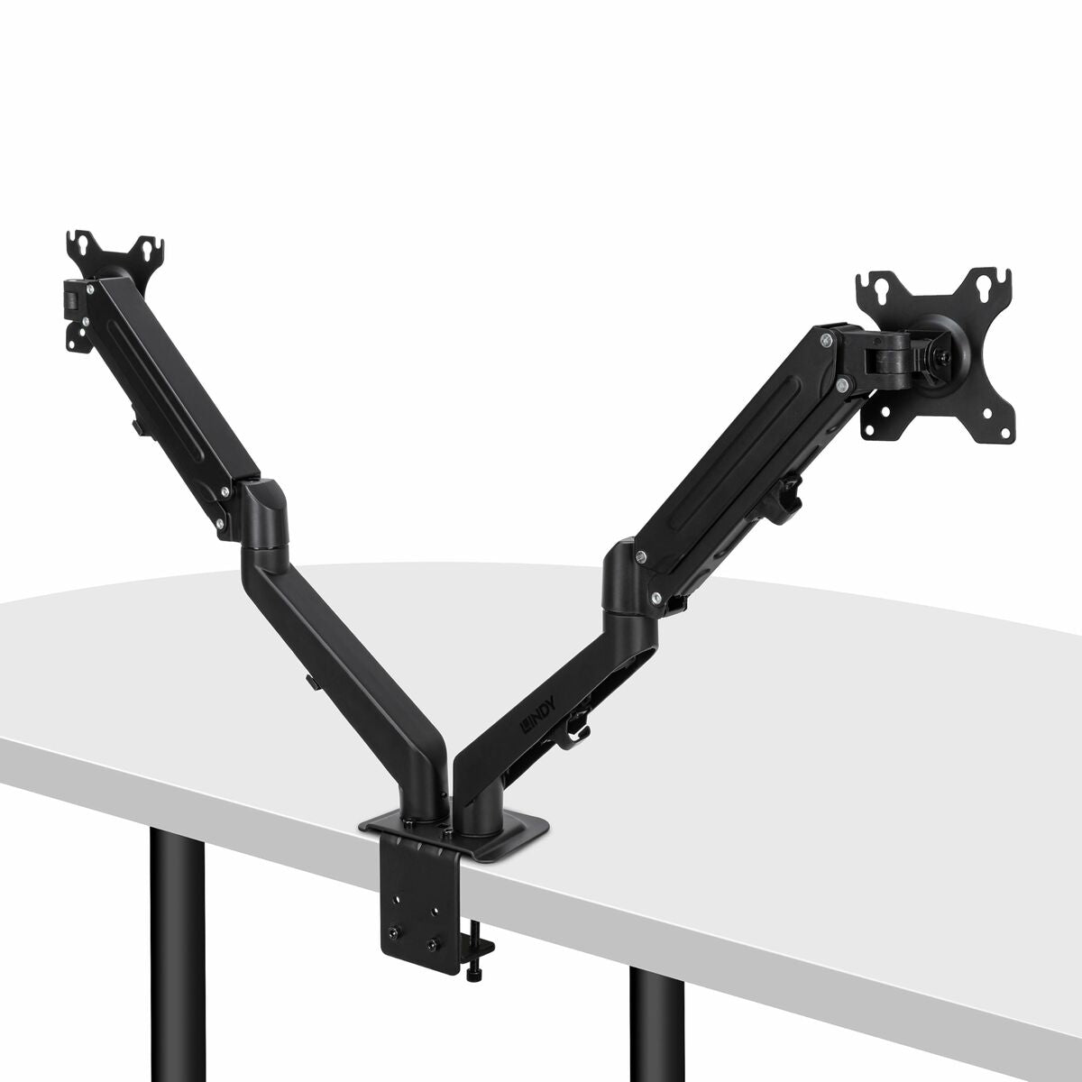LINDY Dual Mount Desktop Gas Spring Arm - Black