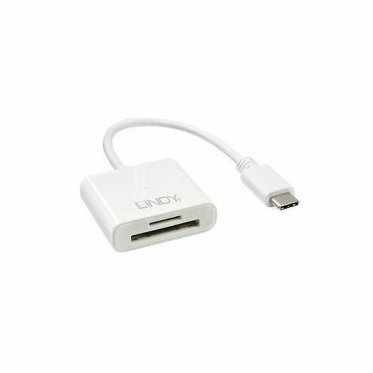 LINDY USB 3.1 Type C SD/microSD Card Reader