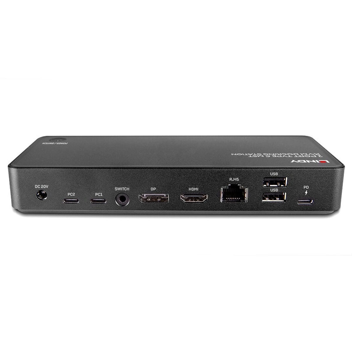Lindy Docking Station KVM 2 Ports Type C MST