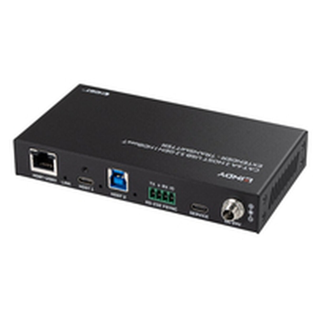 LINDY 100m Cat.6A 2 Port USB 3.2 Gen 1 HDBaseT Extender