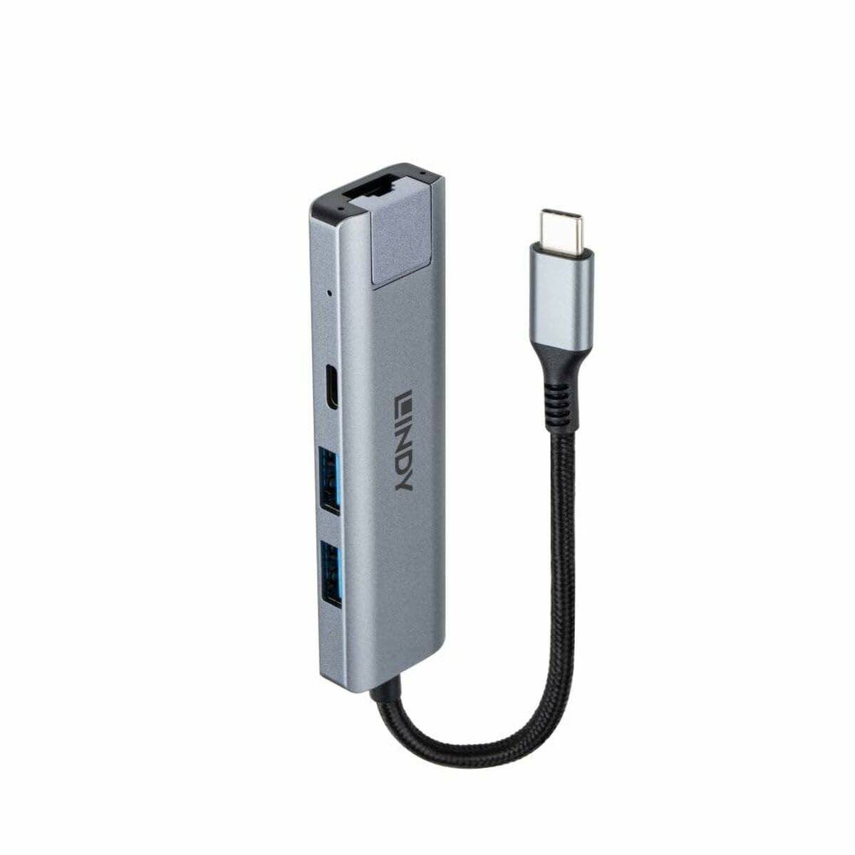 LINDY USB 3.2 Gen 2 Type C Hub & Gigabit Ethernet
