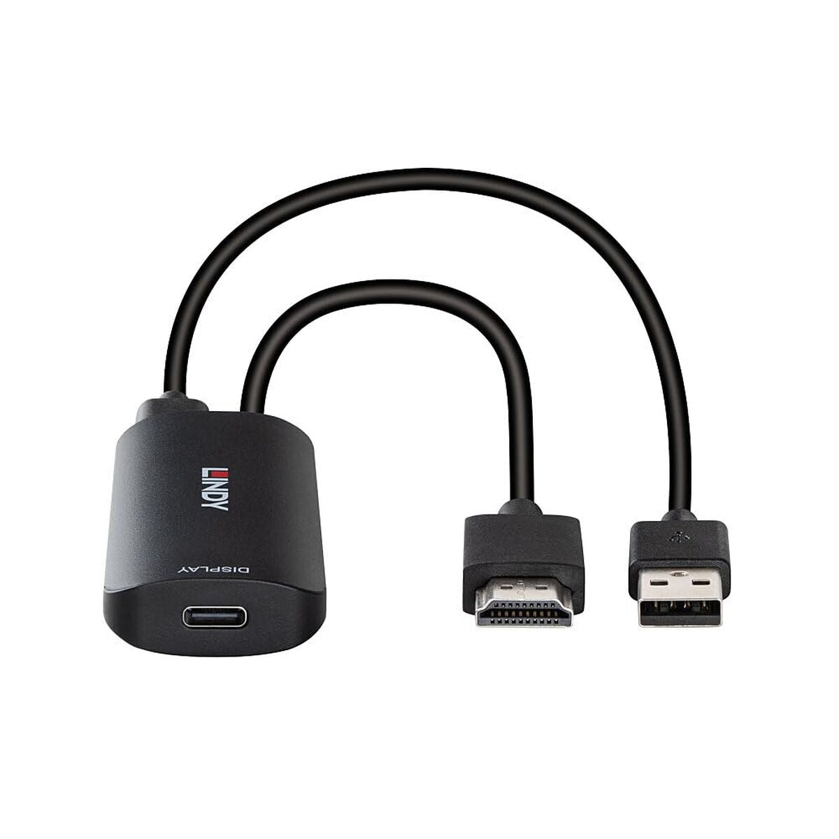 LINDY HDMI to USB Type C Converter with USB Power
