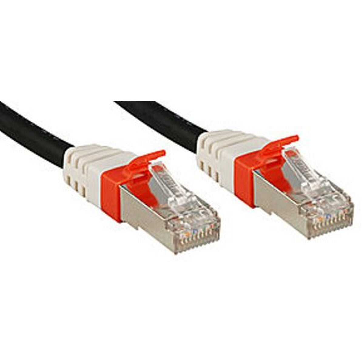 LINDY S/FTP Cat.6A Cable Black 50m LSOH incl. Testprotocol