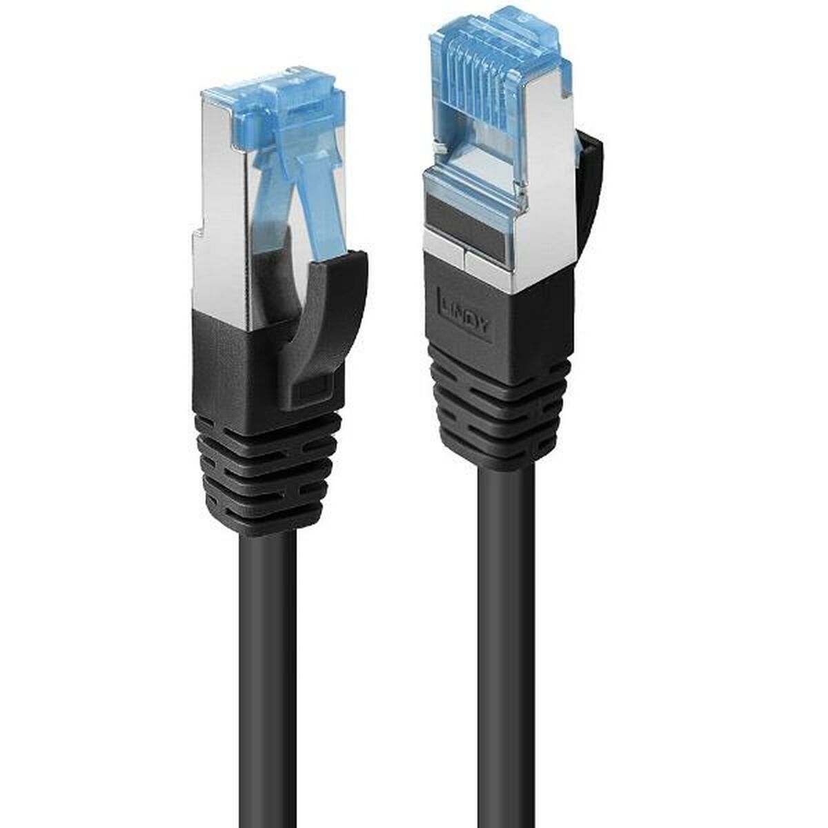 LINDY Cat.6A S/FTP LSOH Black 7.5m Patchcable