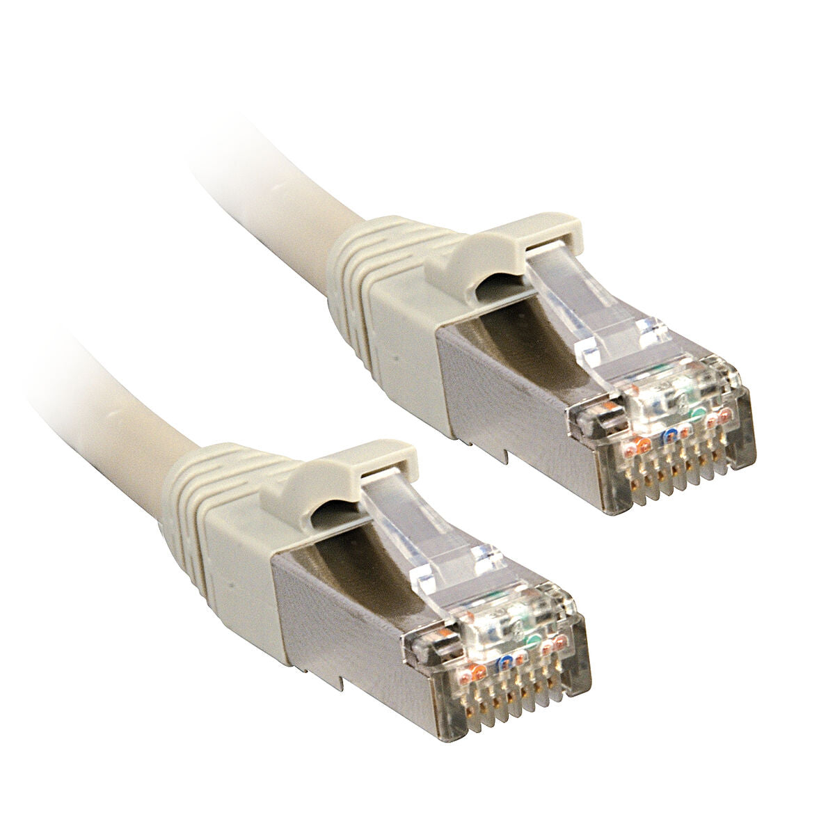 LINDY Cat.6 STP Cable grey 2m easy shielded