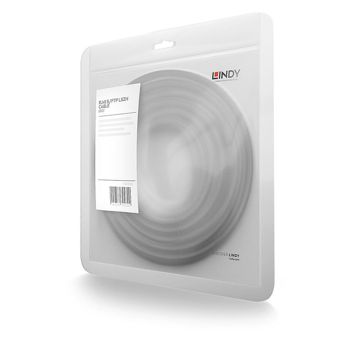 LINDY Cat.7 rawcable S/FTP PIMF LSOH grey 0.5m