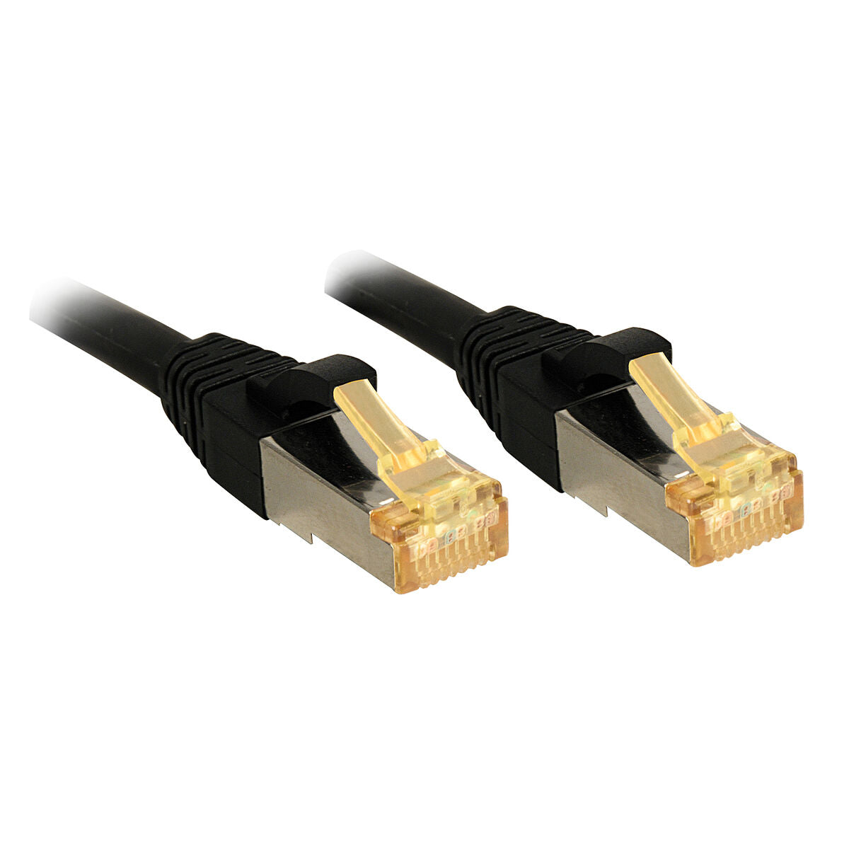 LINDY Cat.7 rawcable S/FTP PIMF LSOH black 2m