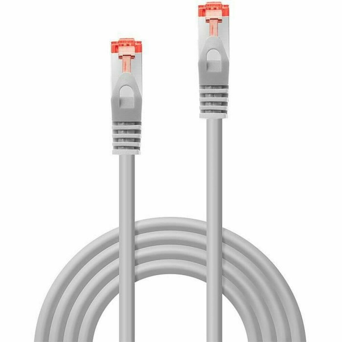 LINDY Basic Cat.6 S/FTP Cable Bright Grey 1m Patch Cable