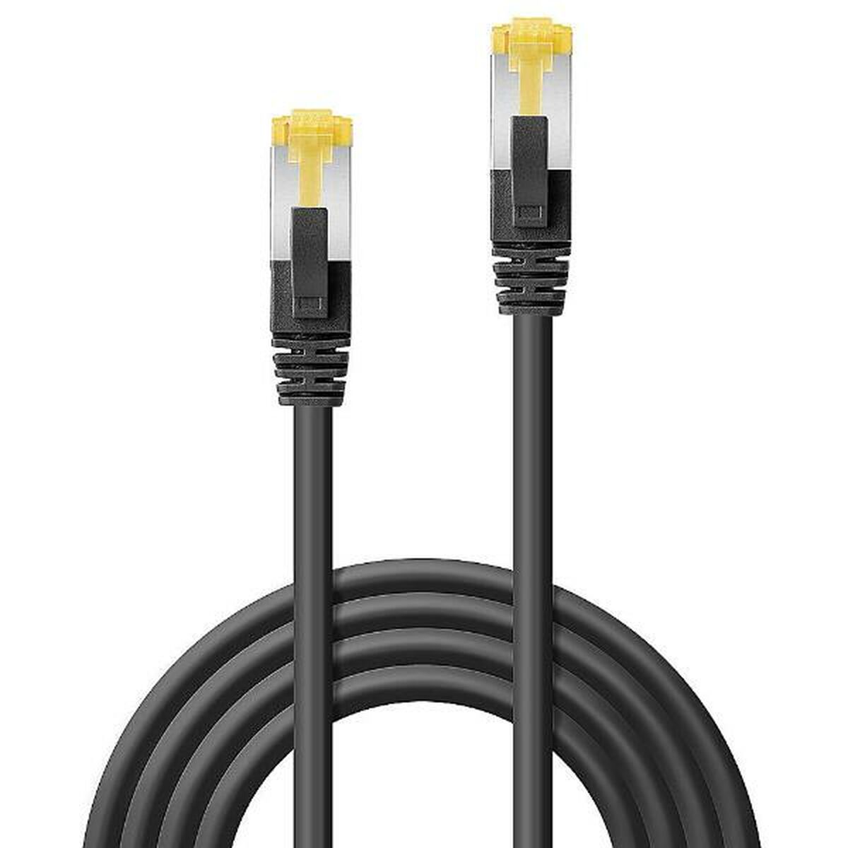 LINDY 1m S/FTP LSZH Cable Black 10pcs