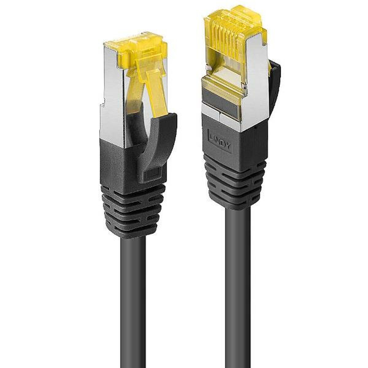 LINDY 2m S/FTP LSZH Cable Black 10pcs