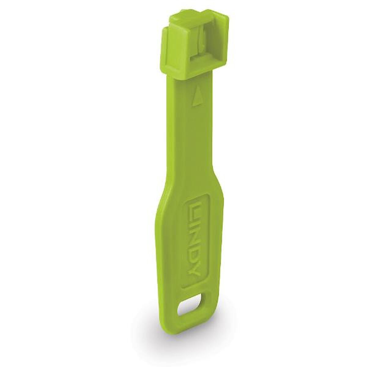 LINDY RJ45 Port Locks Green 10x + 1 Key