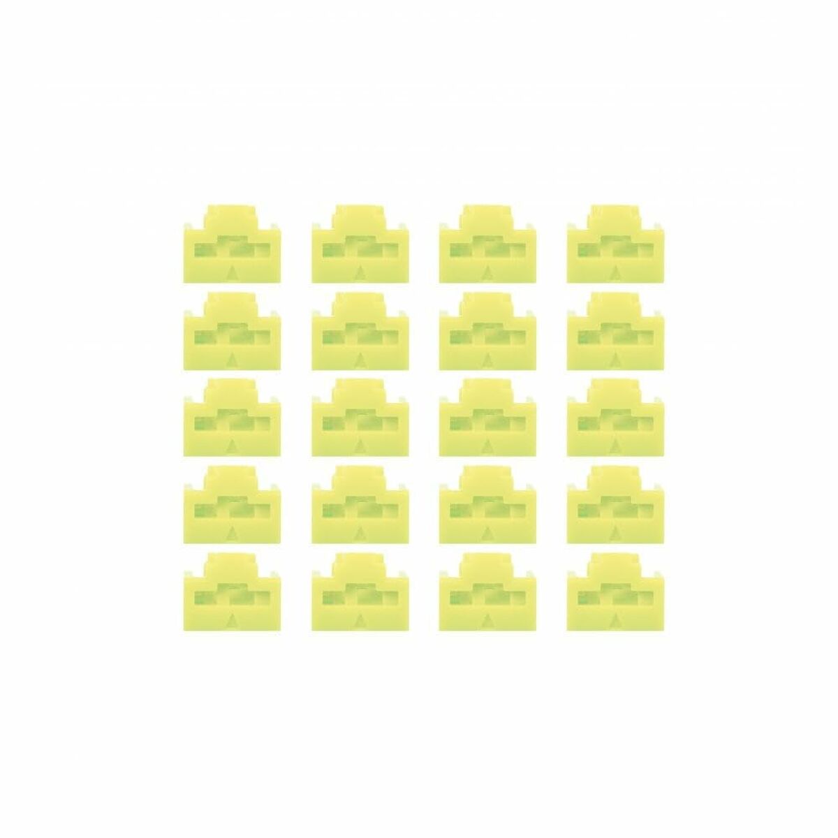 LINDY RJ45 Port Locks GREEN 20pcs.