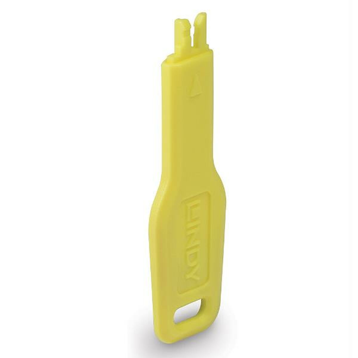 LINDY RJ45 Port Blocker key yellow