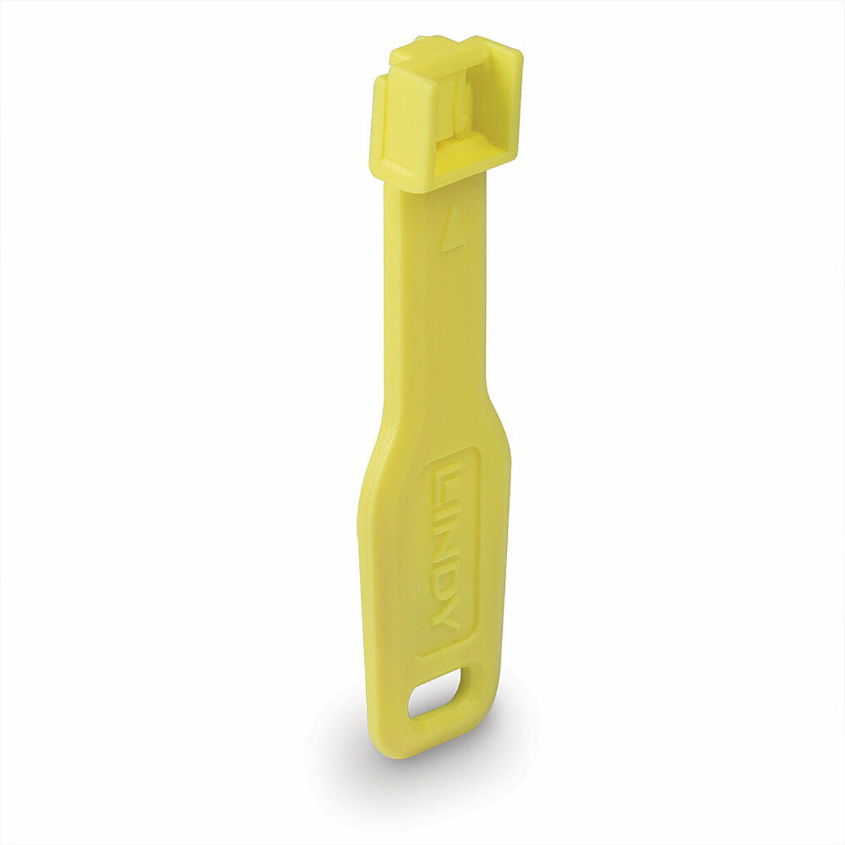 LINDY RJ45 Port Locks YELLOW 10x + 1 Key