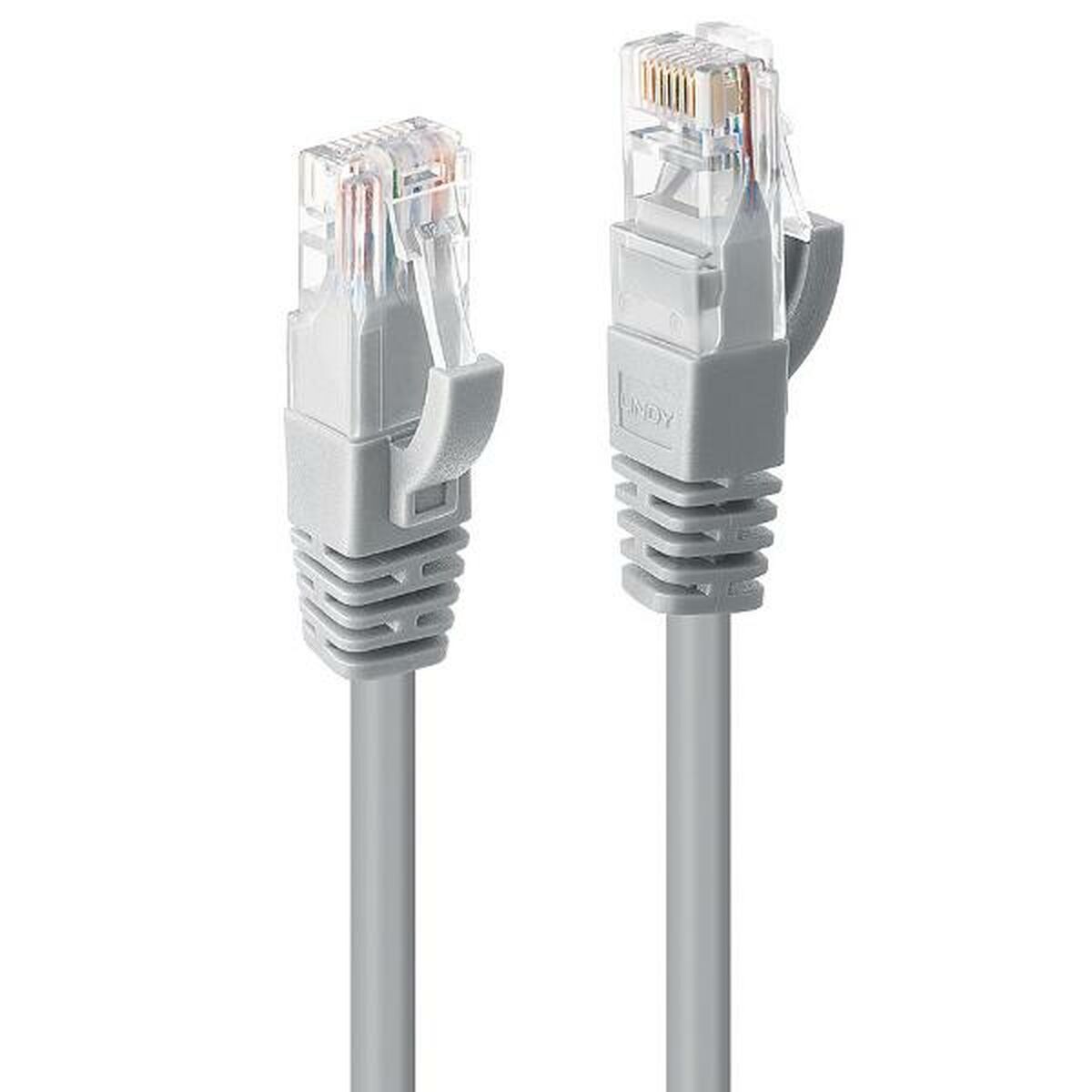 LINDY Cat.6 UTP Cable Grey 7.5m