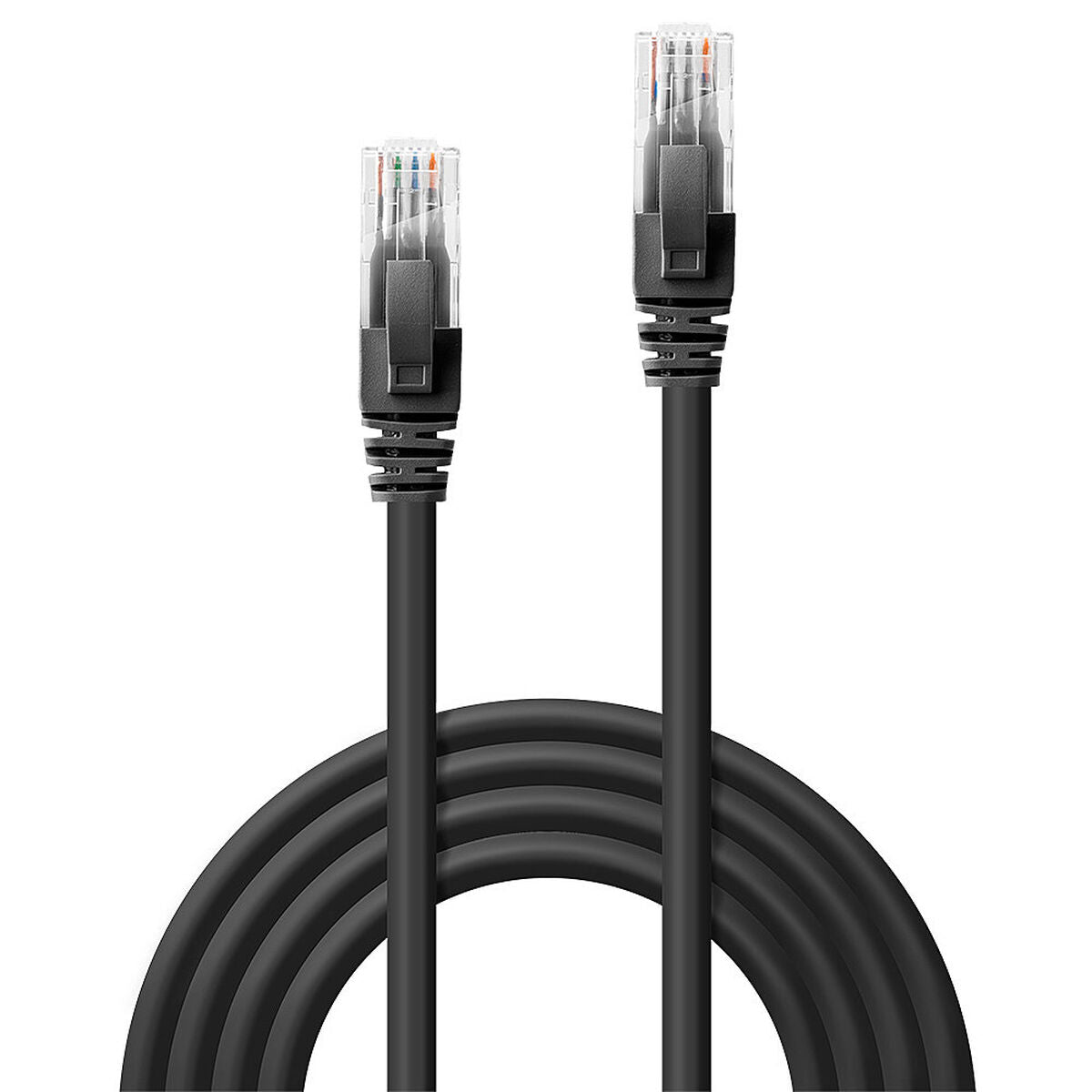 LINDY Cat.6 UTP Cable Black 2m