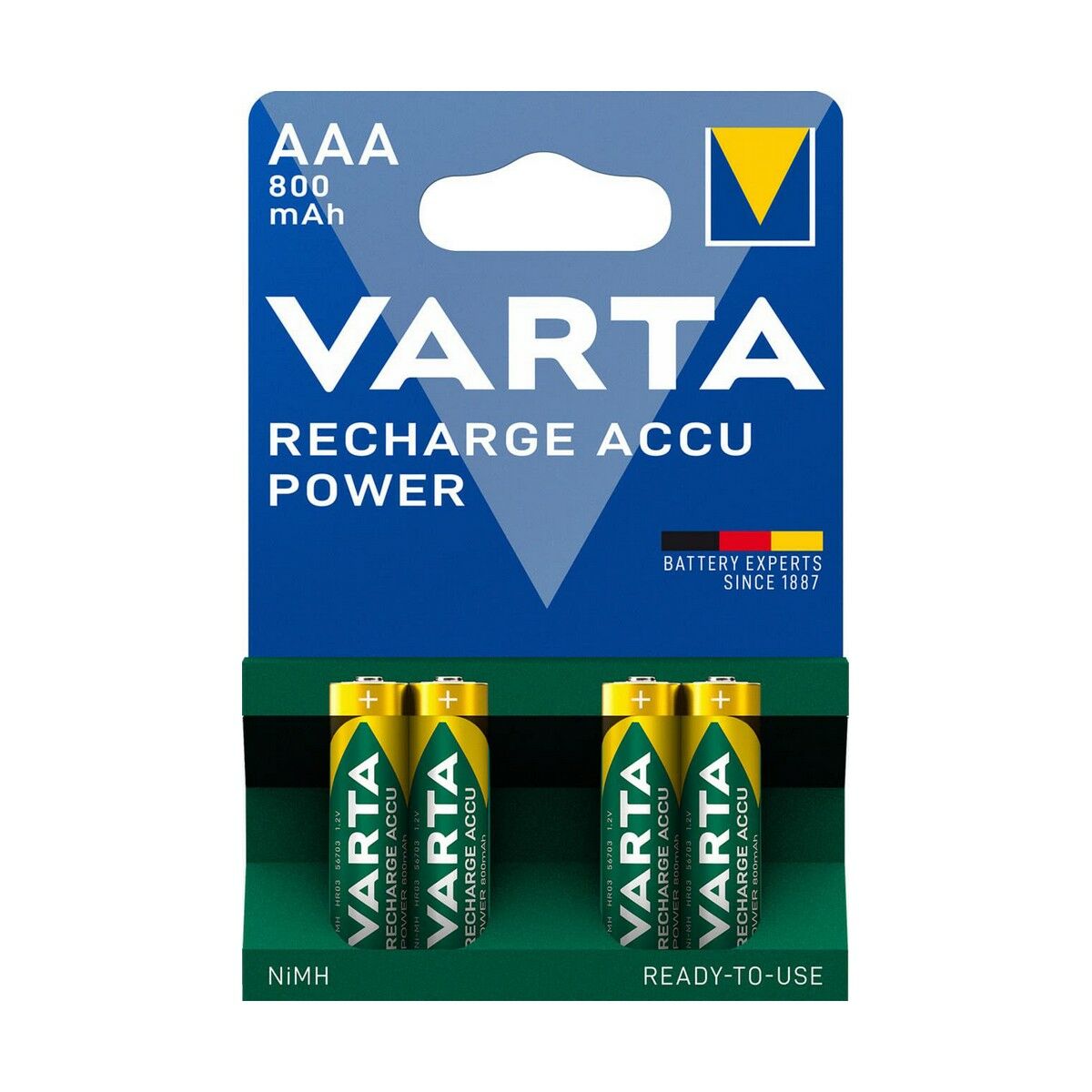 VARTA Batteries 56703101404 HR03 / AAA blister de 4