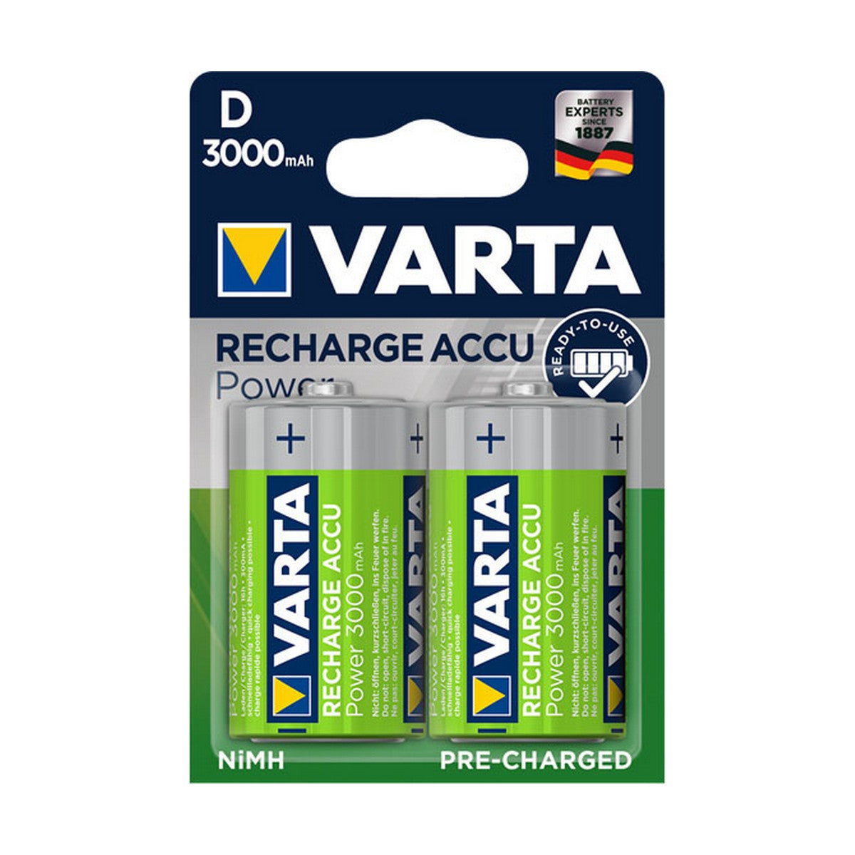 VARTA Batteries 56720101402 HR20 / D blister de 2