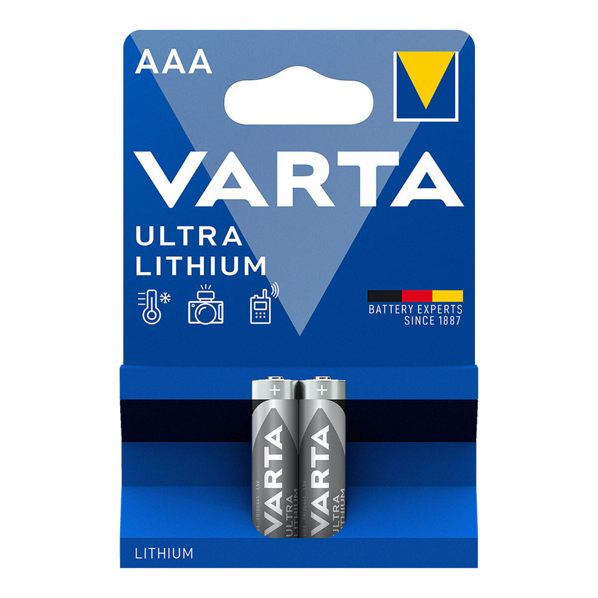 VARTA Piles lithium 6103301402 FR03 / AAA blister de 2