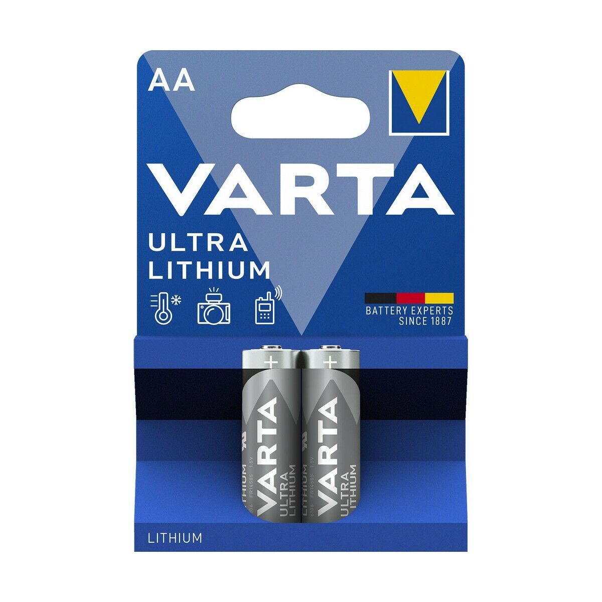 VARTA Piles lithium 6106301402 FR06 / AA blister de 2