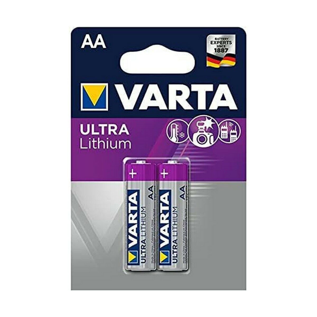 VARTA Piles lithium 6106301402 FR06 / AA blister de 2
