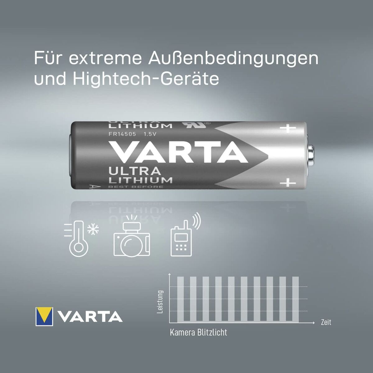 VARTA Piles lithium 6106301402 FR06 / AA blister de 2