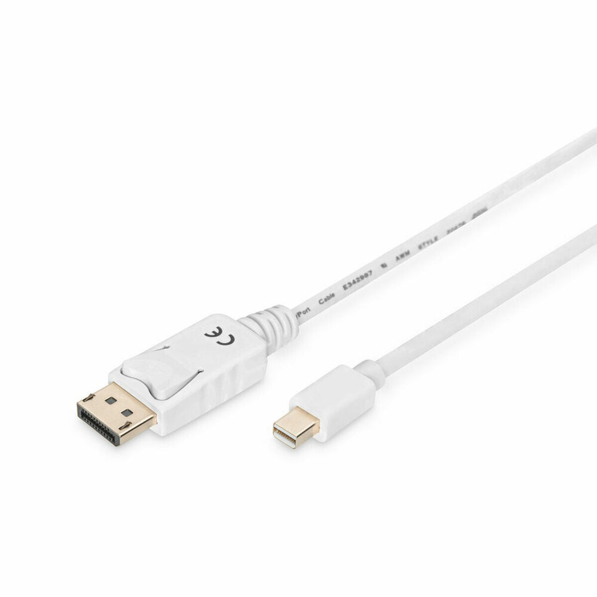 Câble de connexion Mini DisplayPort a DisplayPort Digitus AK-340102-020-W 2m
