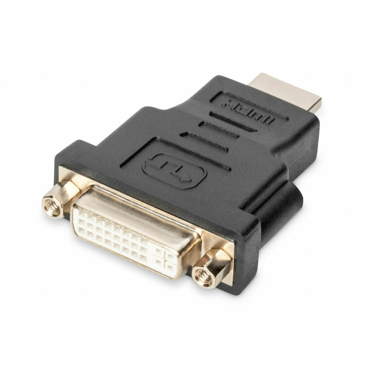 Digitus AK-330505-000-S changeur de genre de câble HDMI Type A (Standard) DVI-I, (24+5) Noir