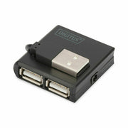 Digitus DA-70217 hub & concentrateur 480 Mbit/s Noir