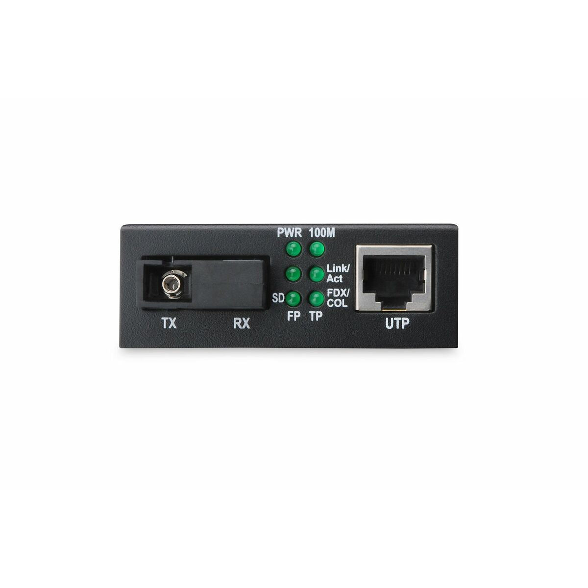 Digitus DN-82123 convertisseur de support réseau 1000 Mbit/s 1550 nm Monomode Noir