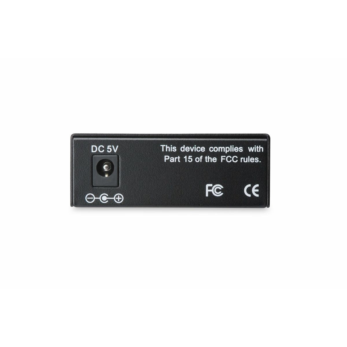 Digitus DN-82123 convertisseur de support réseau 1000 Mbit/s 1550 nm Monomode Noir