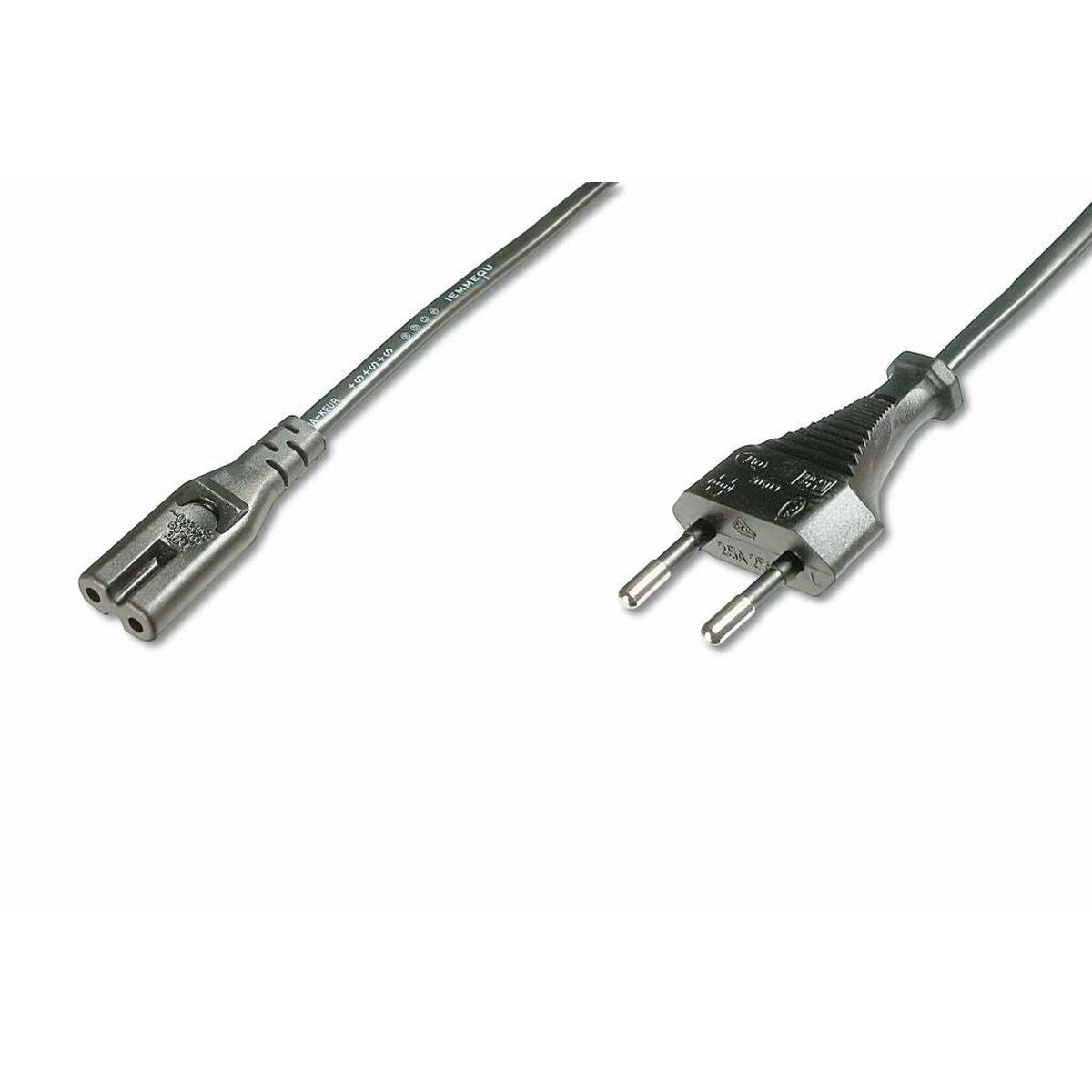 Digitus AK-440104-018-S câble électrique Noir 1,8 m Coupleur C7