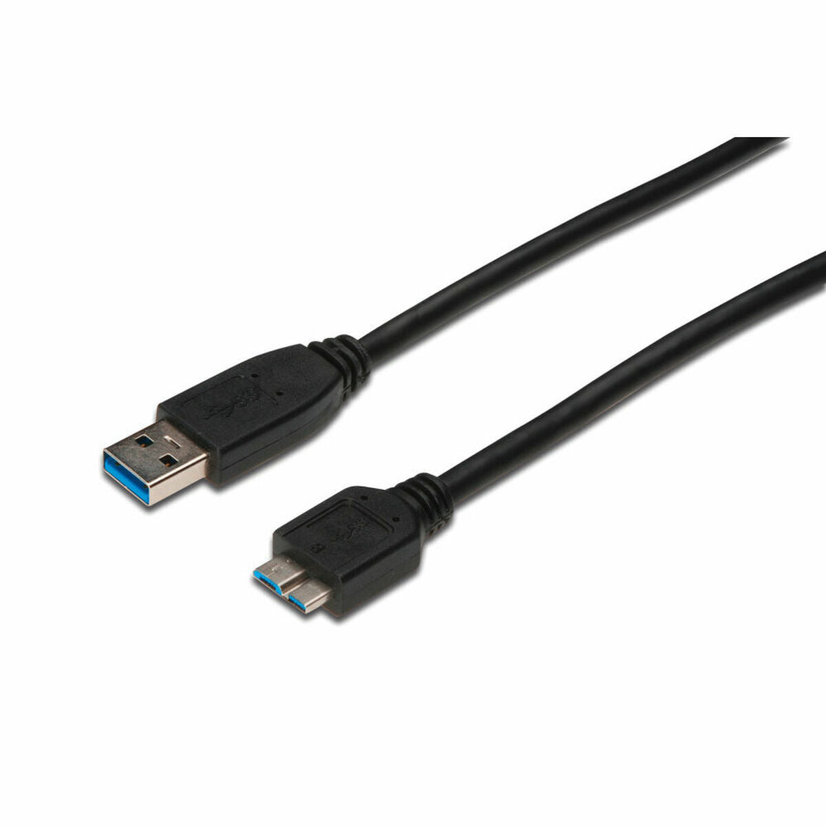 Digitus AK-300117-003-S câble USB USB 3.2 Gen 1 (3.1 Gen 1) USB A Micro-USB B Noir