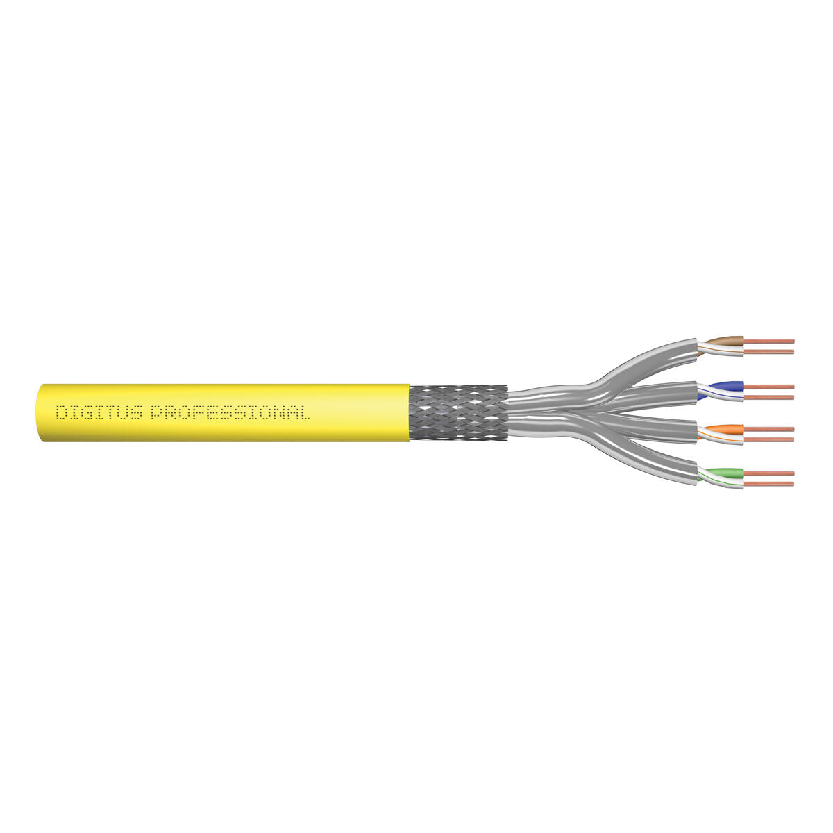 Digitus DK-1743-A-VH-10 câble de réseau Jaune Cat7a S/FTP (S-STP)