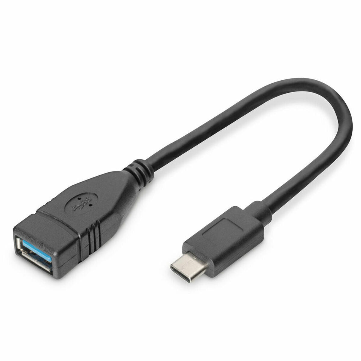 Digitus AK-300315-001-S câble USB USB 3.2 Gen 1 (3.1 Gen 1) USB C USB A Noir