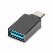 Digitus AK-300506-000-S changeur de genre de câble USB C USB A Noir