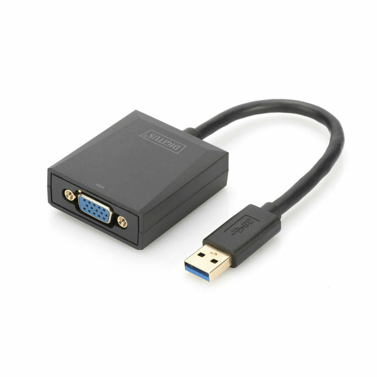 Digitus DA-70840 adaptateur graphique USB 1920 x 1080 pixels Noir
