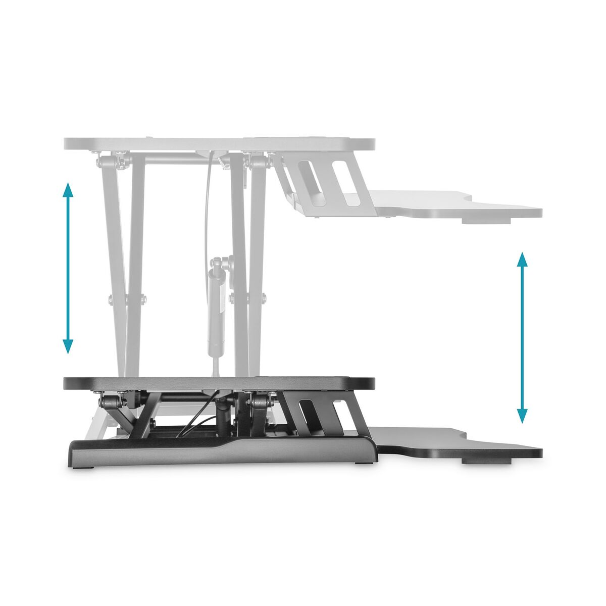 Digitus DA-90380-1 support d'écran plat pour bureau Noir