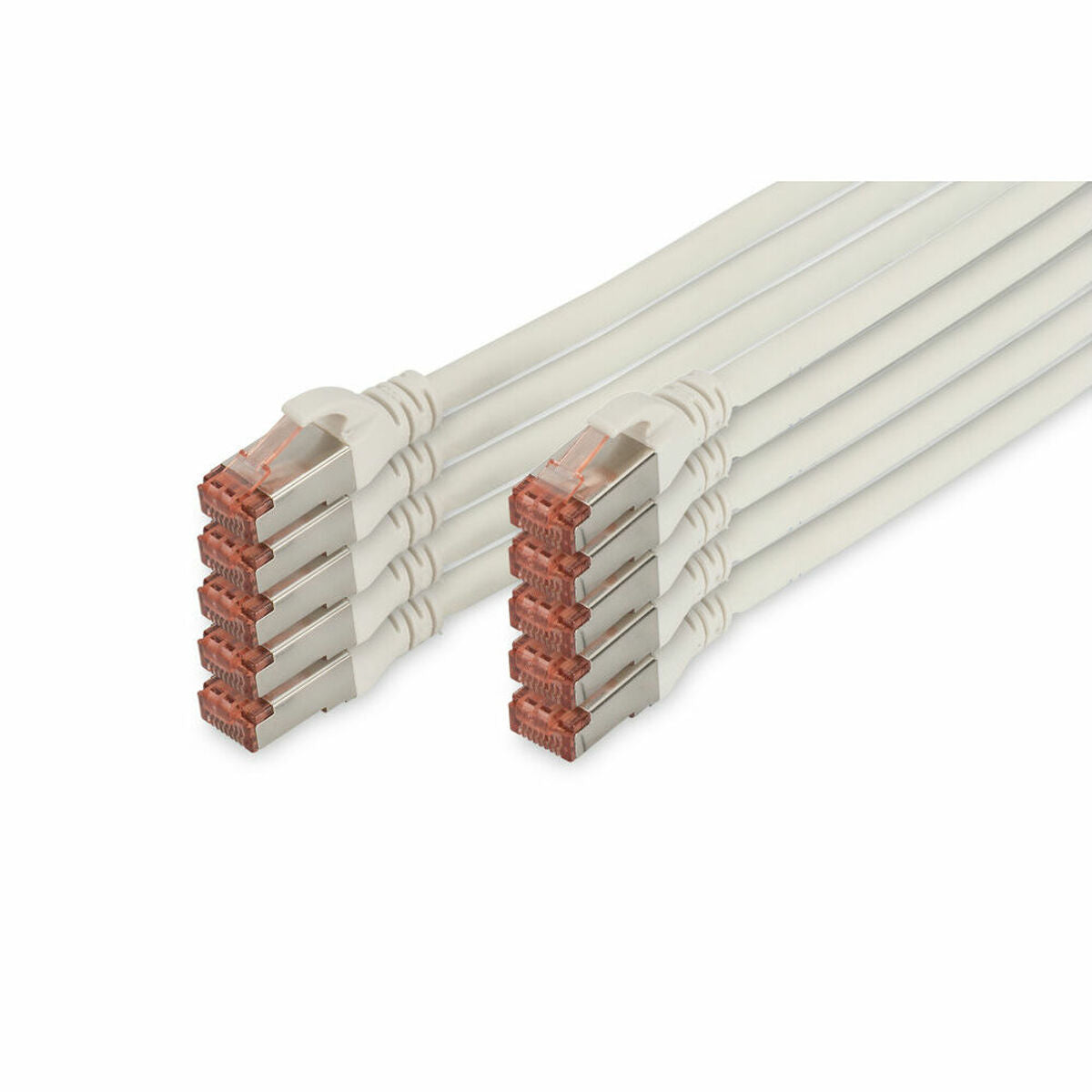 Digitus DK-1644-0025-WH-10 câble de réseau Blanc 0,25 m Cat6 S/FTP (S-STP)
