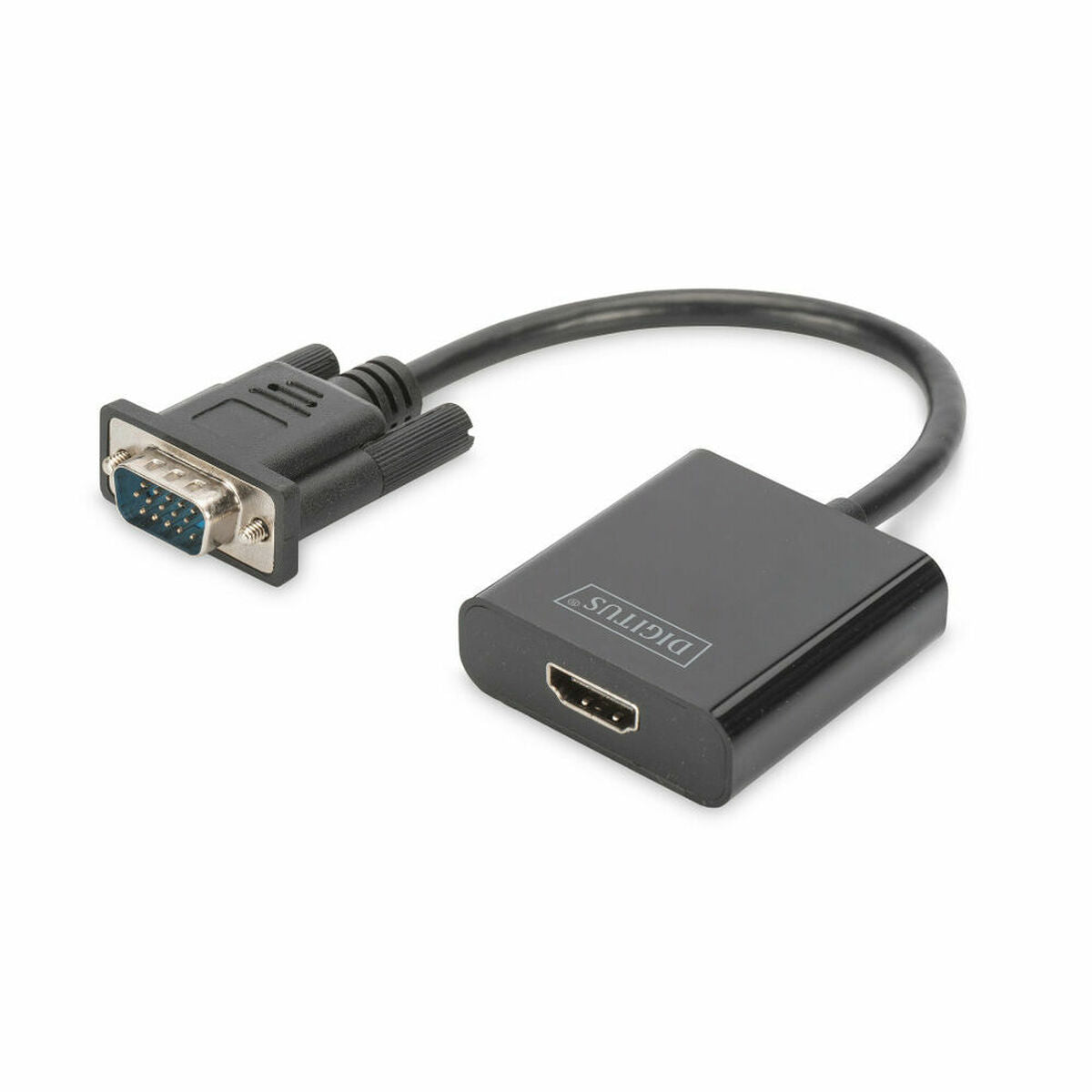 Digitus DA-70473 câble vidéo et adaptateur 0,15 m VGA (D-Sub) Noir