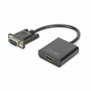 Digitus DA-70473 câble vidéo et adaptateur 0,15 m VGA (D-Sub) Noir