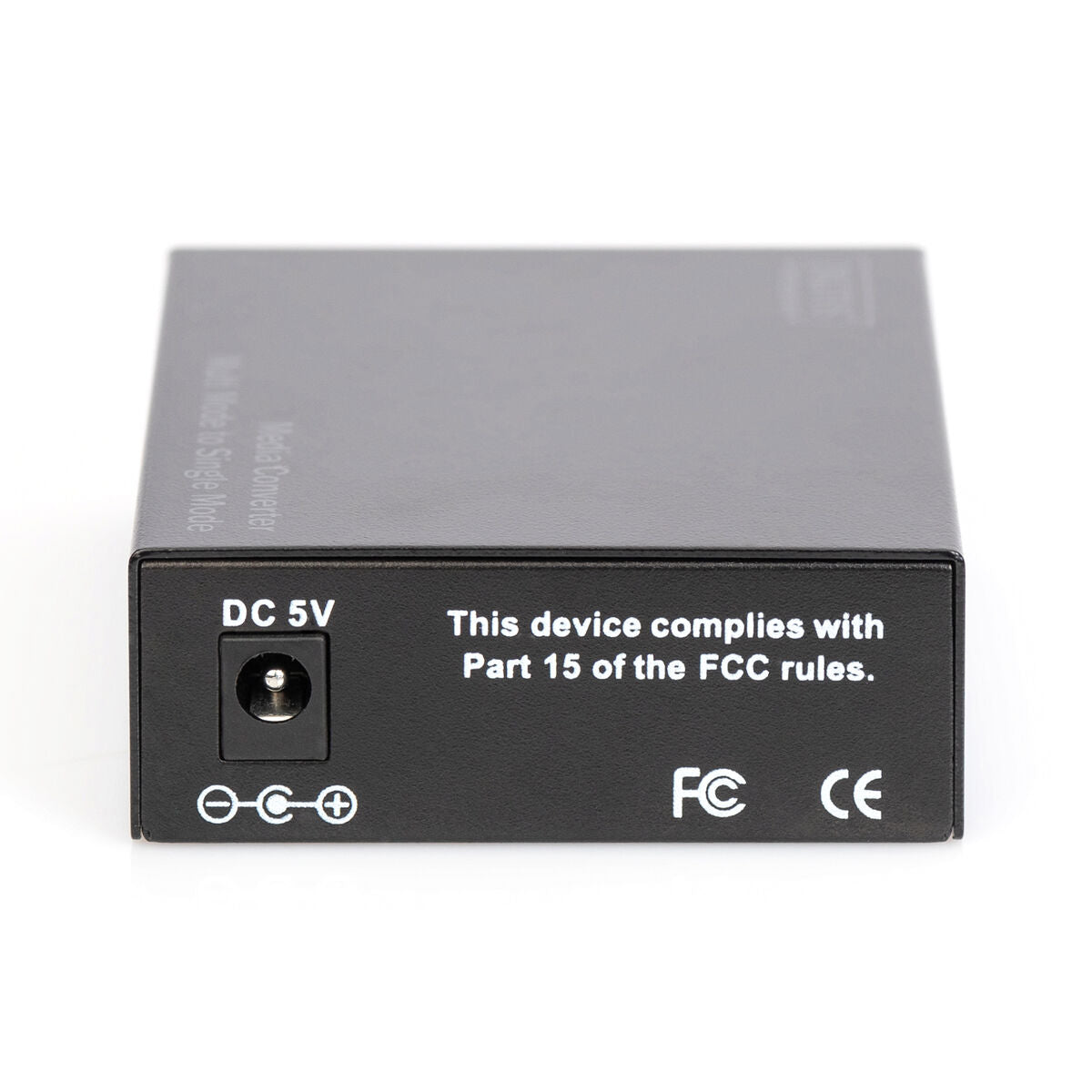 Digitus DN-82133 convertisseur de support réseau 1000 Mbit/s 1550 nm Multimode, Monomode Noir