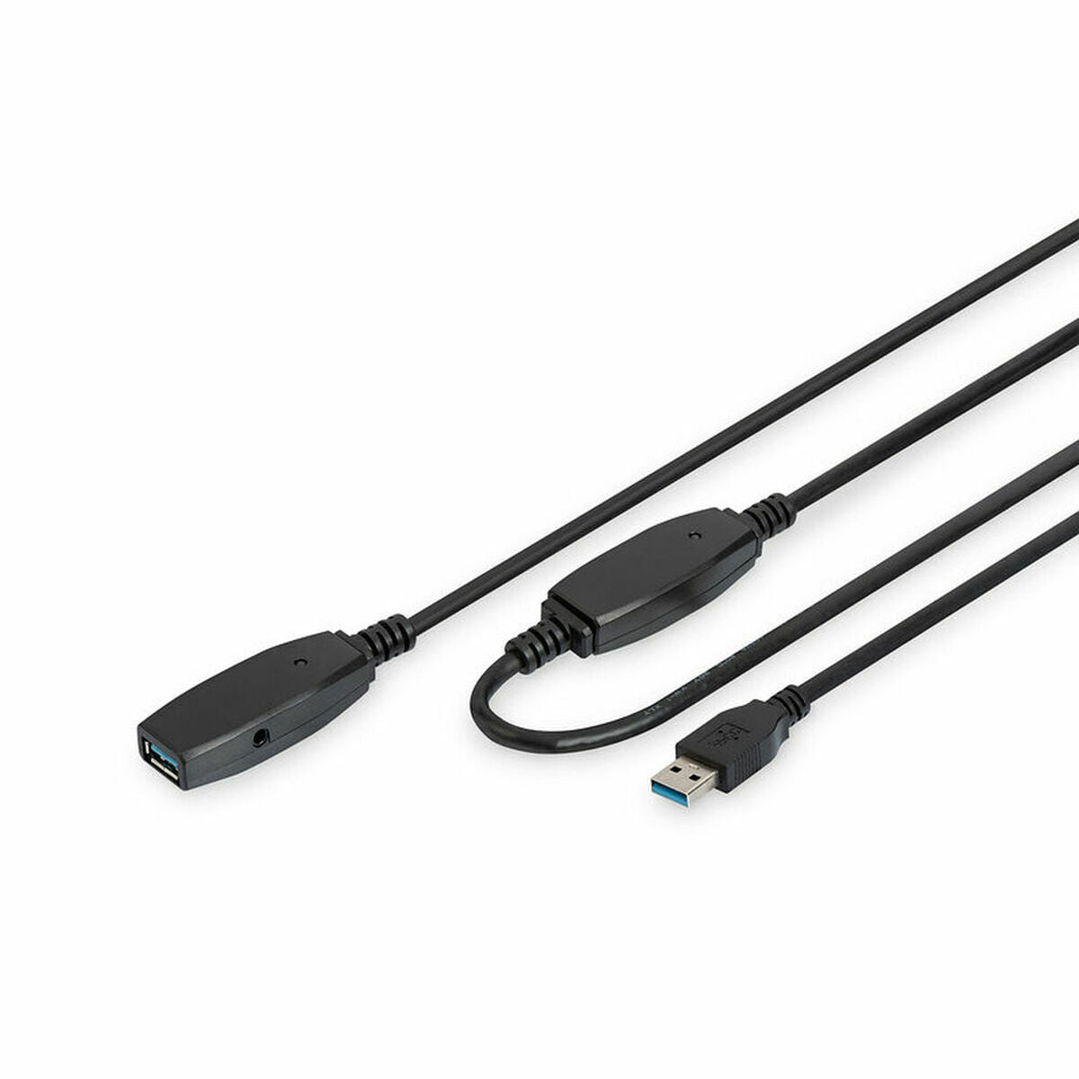 Digitus DA-73107 câble USB USB 3.2 Gen 1 (3.1 Gen 1) USB A 5 Gbit/s Noir