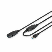 Digitus DA-73107 câble USB USB 3.2 Gen 1 (3.1 Gen 1) USB A 5 Gbit/s Noir