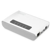 Digitus DN-13024 serveur d'impression Ethernet LAN/LAN sans fil Blanc