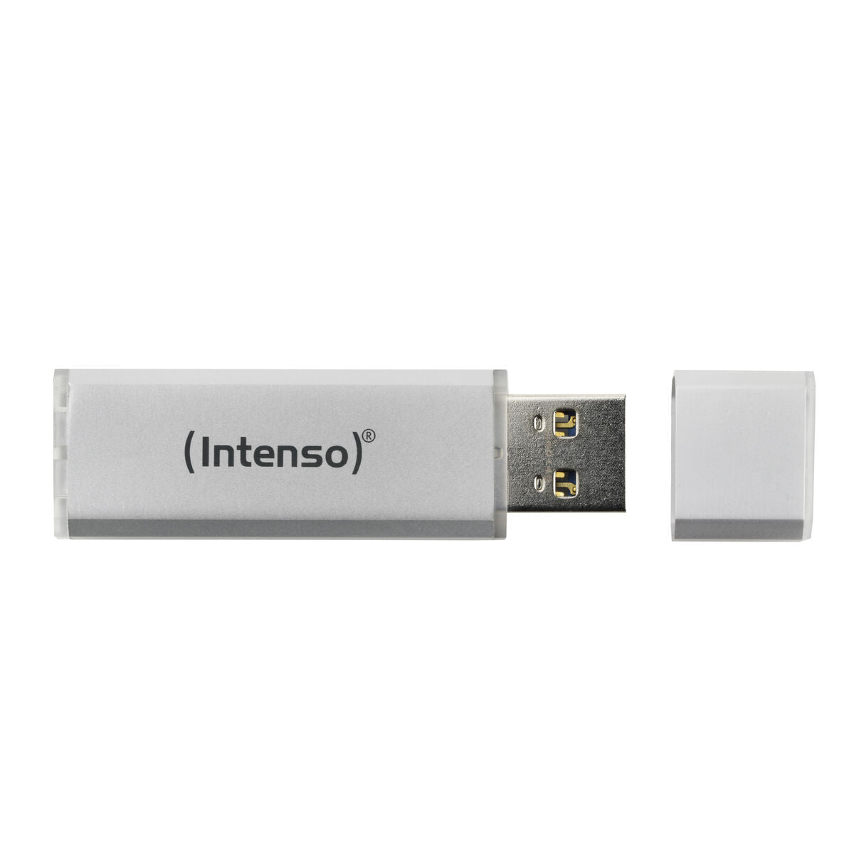 INTENSO Clé USB 2.0 Alu Line - 16 Go Gris