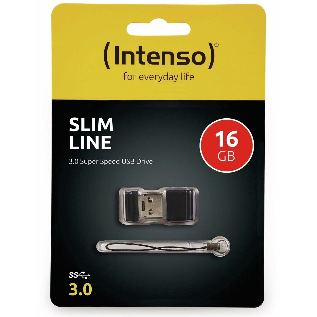 INTENSO Clé USB 3.0 Slim Line - 16 Go