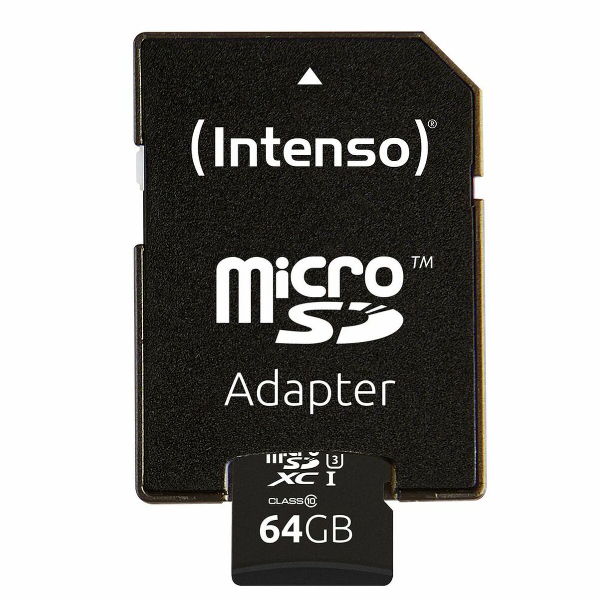 INTENSO Carte MicroSDXC UHS-I Professional Class 10 - 64 Go