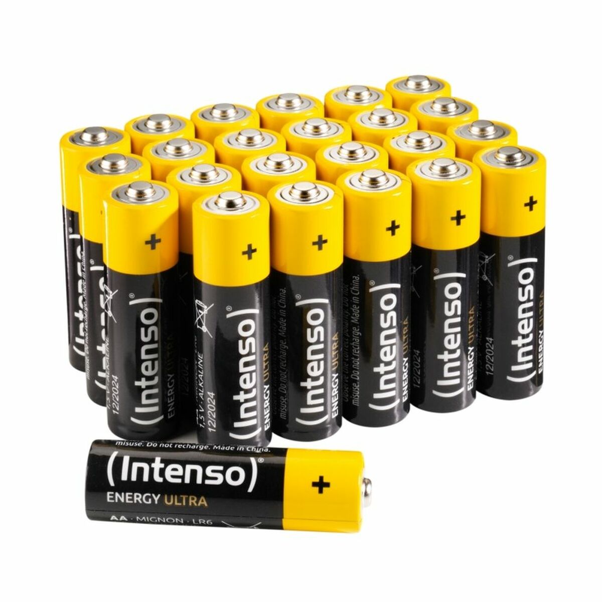 INTENSO Piles AA LR6 - 24 pièces